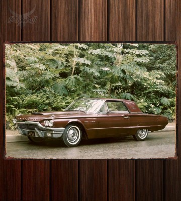 Металлическая табличка Ford Thunderbird 317